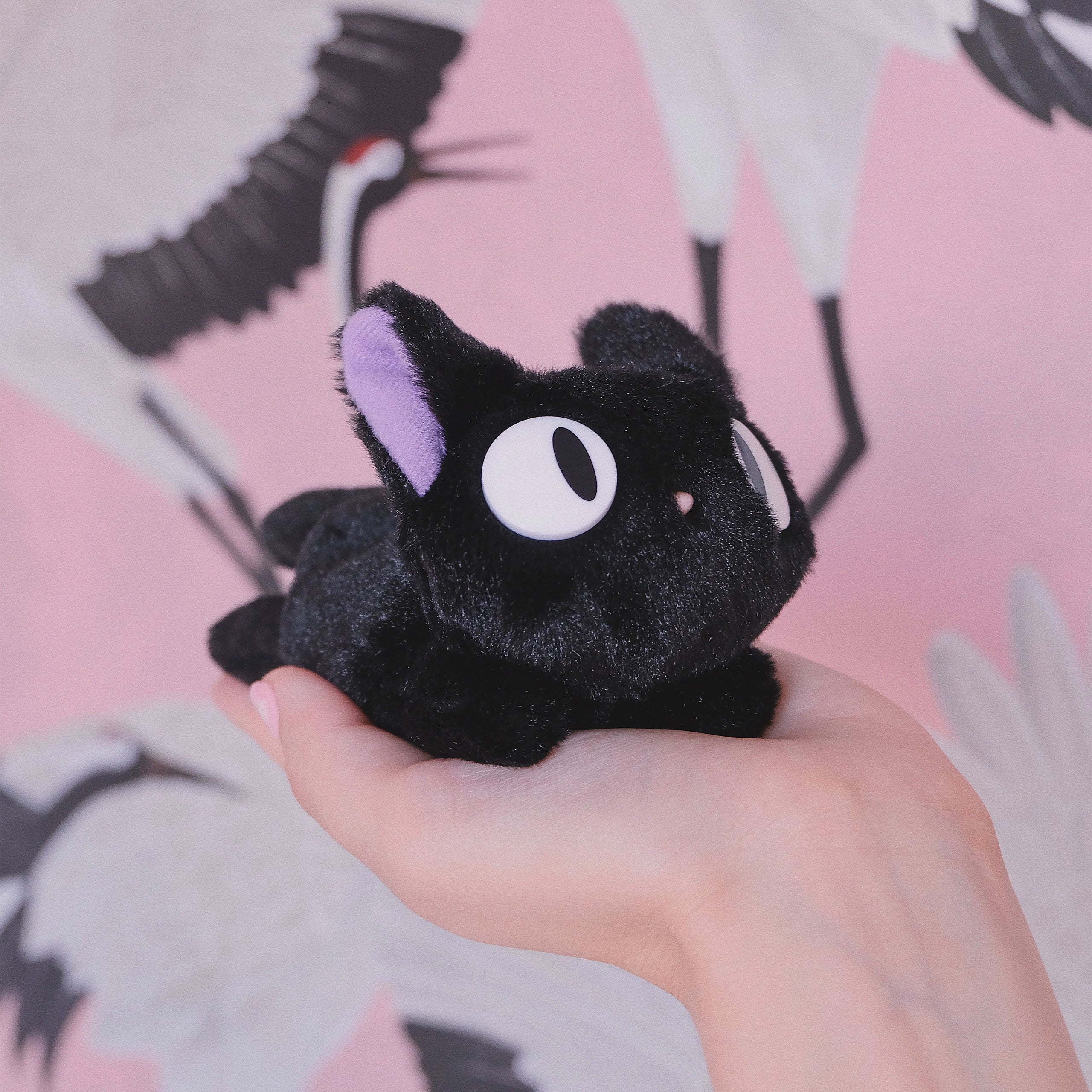 Ghibli - Jiji Plush Figure – Elbenwald