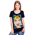 Product image Wonder Woman - Mustache Ladies T-Shirt