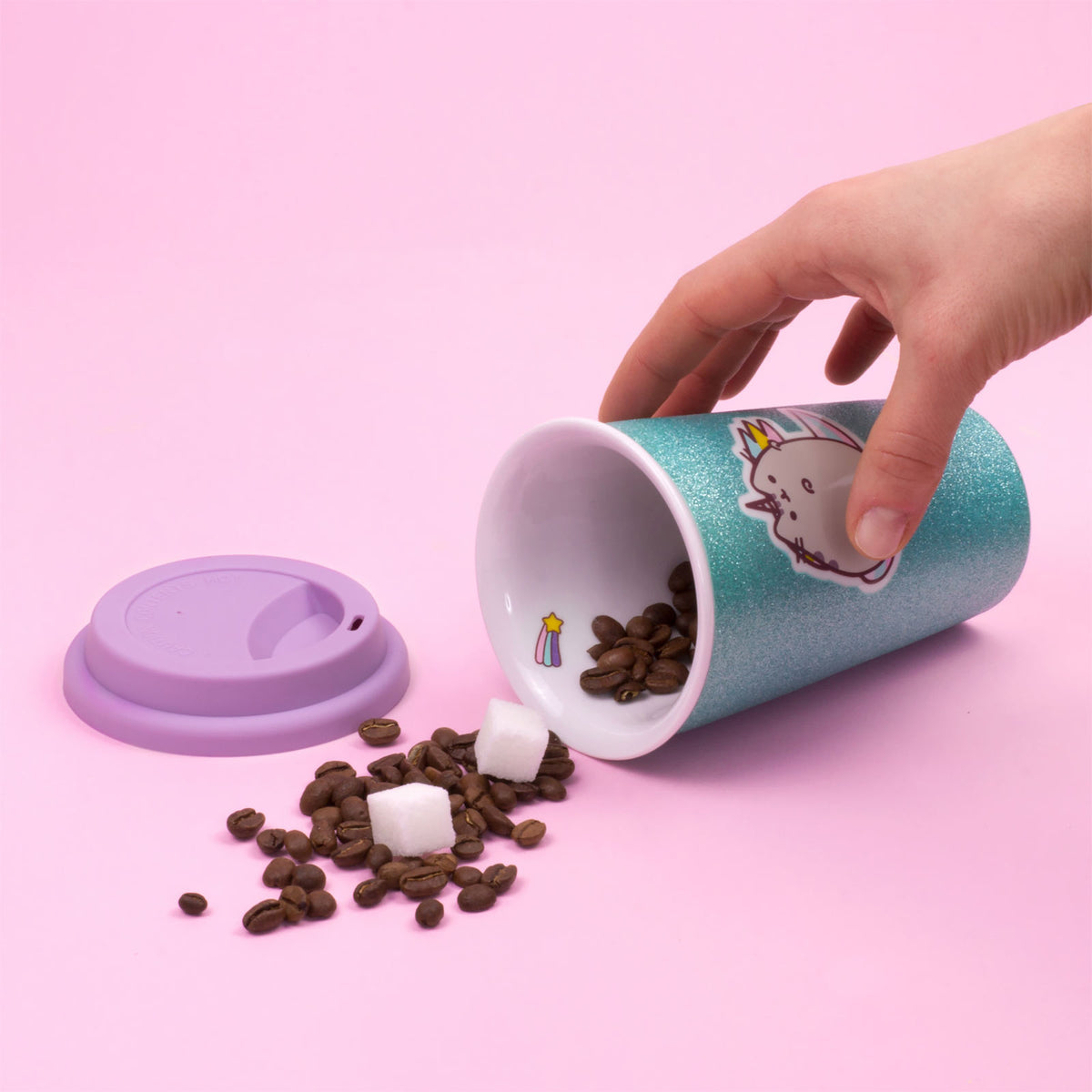 Product image Pusheen - Unicorn Glitter To Go Cup