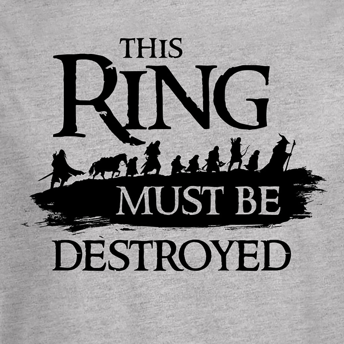 Product image The Lord of the Rings - Fellowship T-Shirt grey