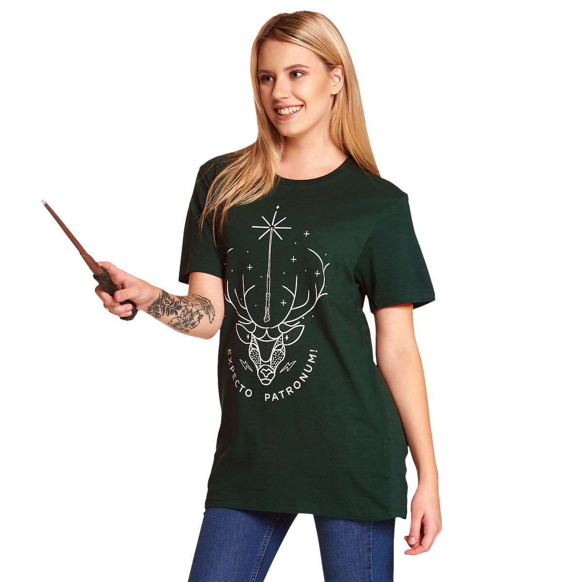 Product image Harry Potter - Expecto Patronum T-Shirt green