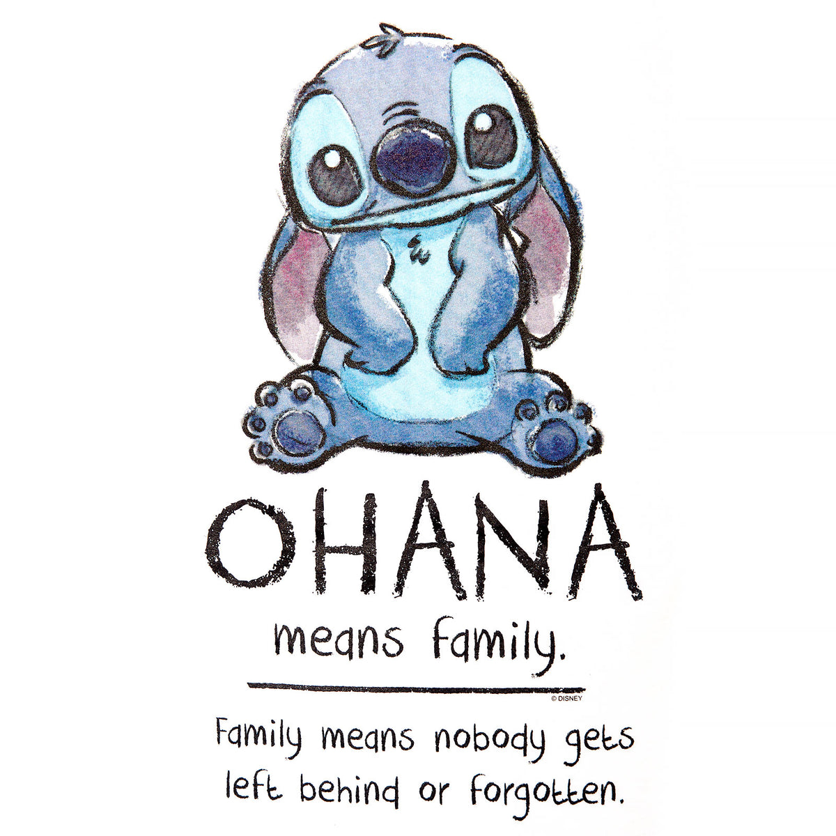 Product image Lilo & Stitch - Ohana Means Family Women's T-Shirt White