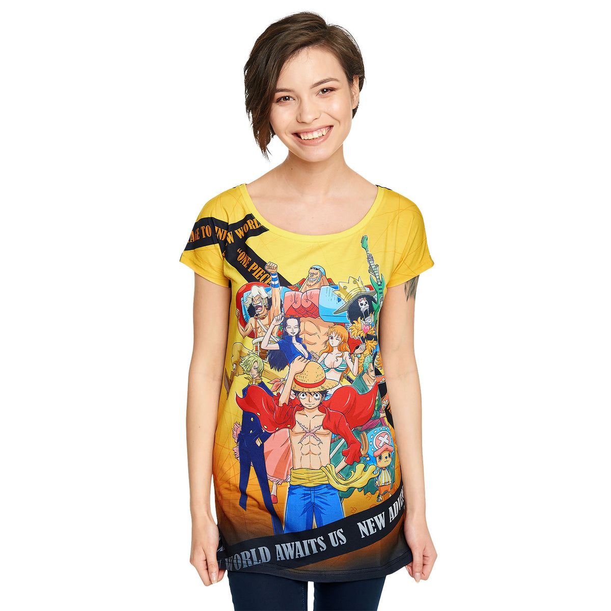 Product image One Piece - Crew New World Women's Loose Fit T-Shirt