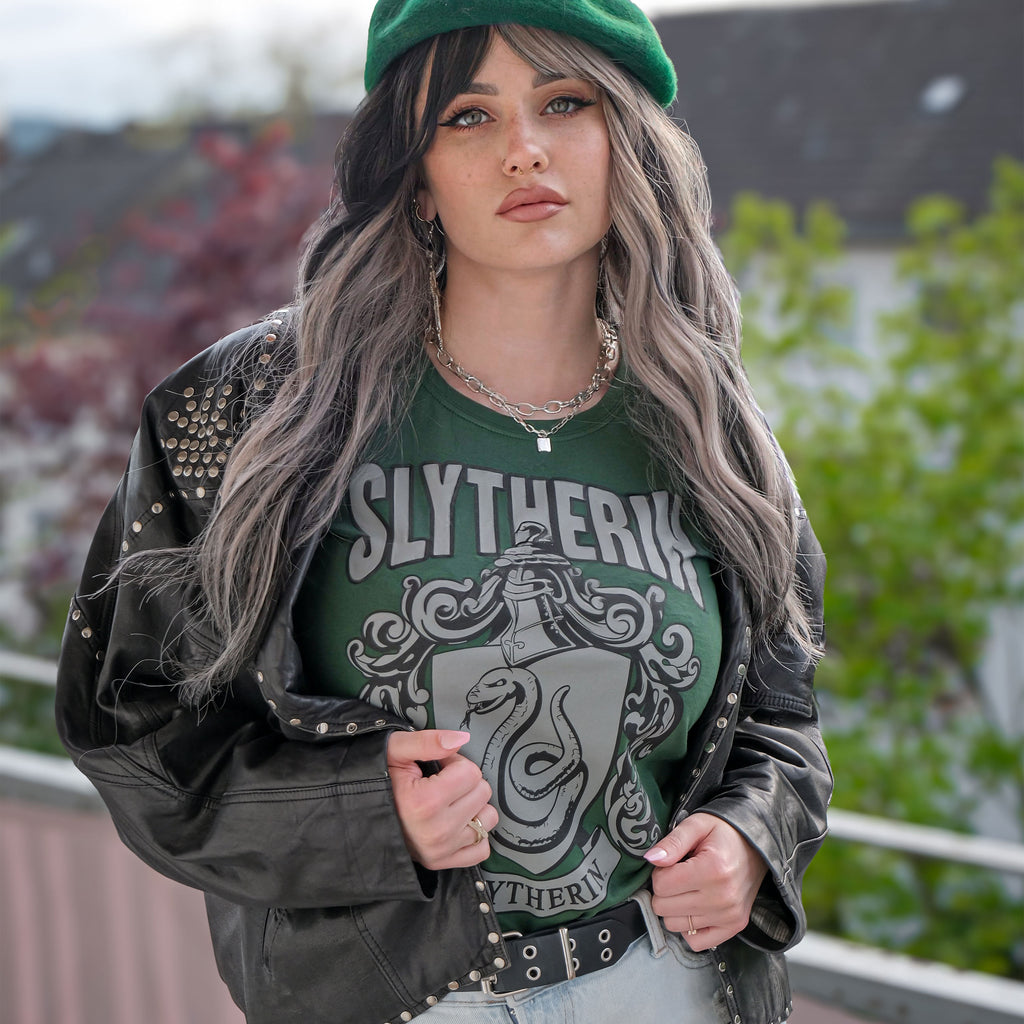 Product image Harry Potter - Slytherin Crest Women's T-Shirt Green