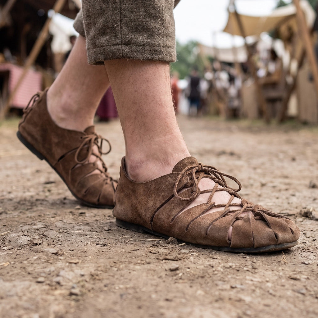 Product image Medieval Lace-up Shoes Brown