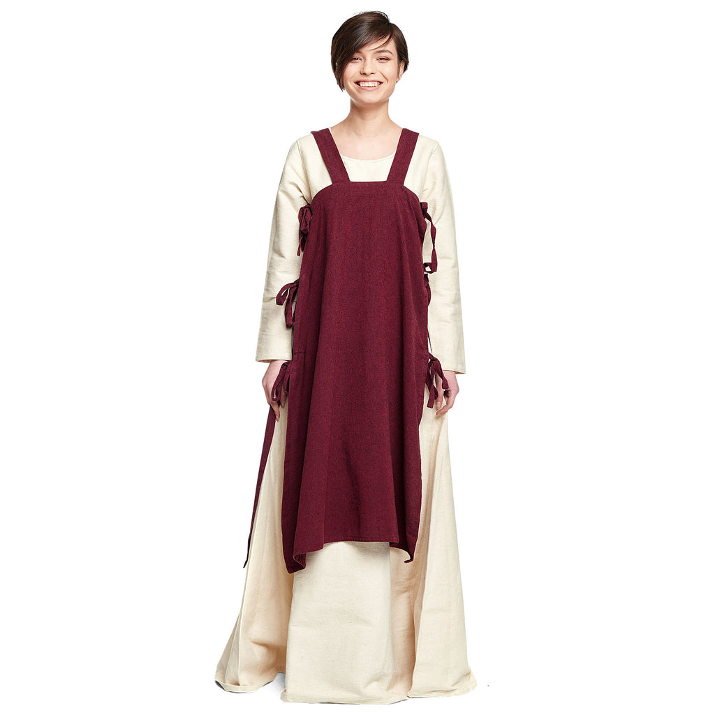 Product image Medieval overdress Hildegard red