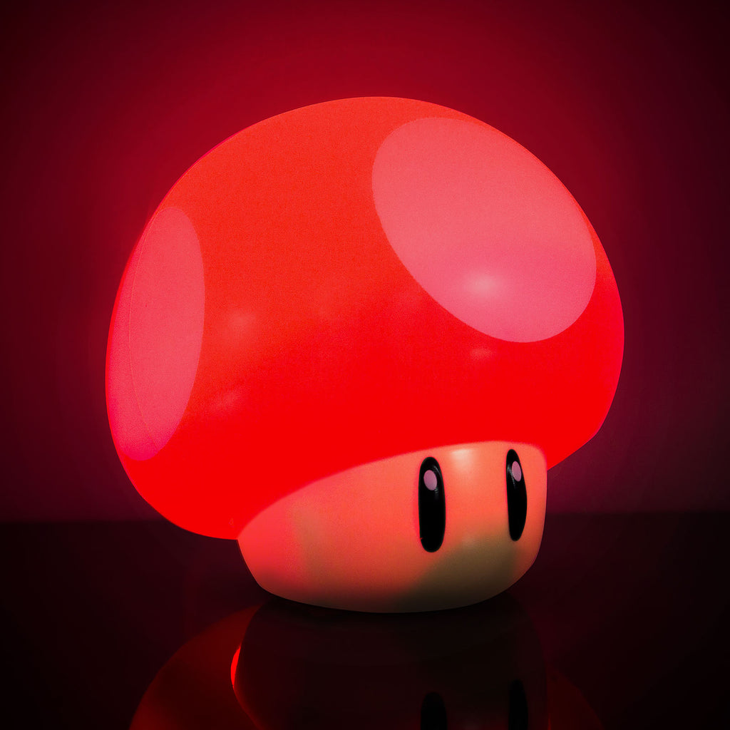 Product image Super Mario - Super Mushroom Table Lamp with Sound