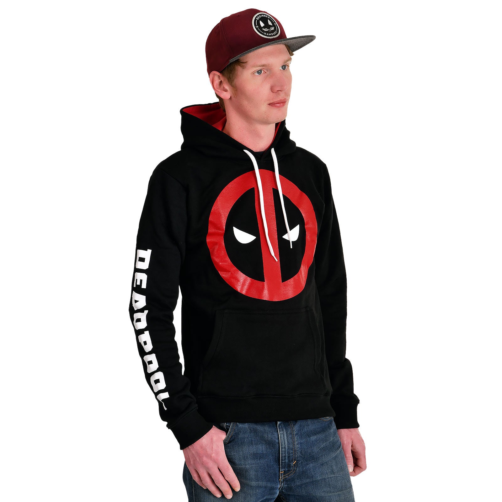 Product image Deadpool - Eyes Logo Hoodie Black