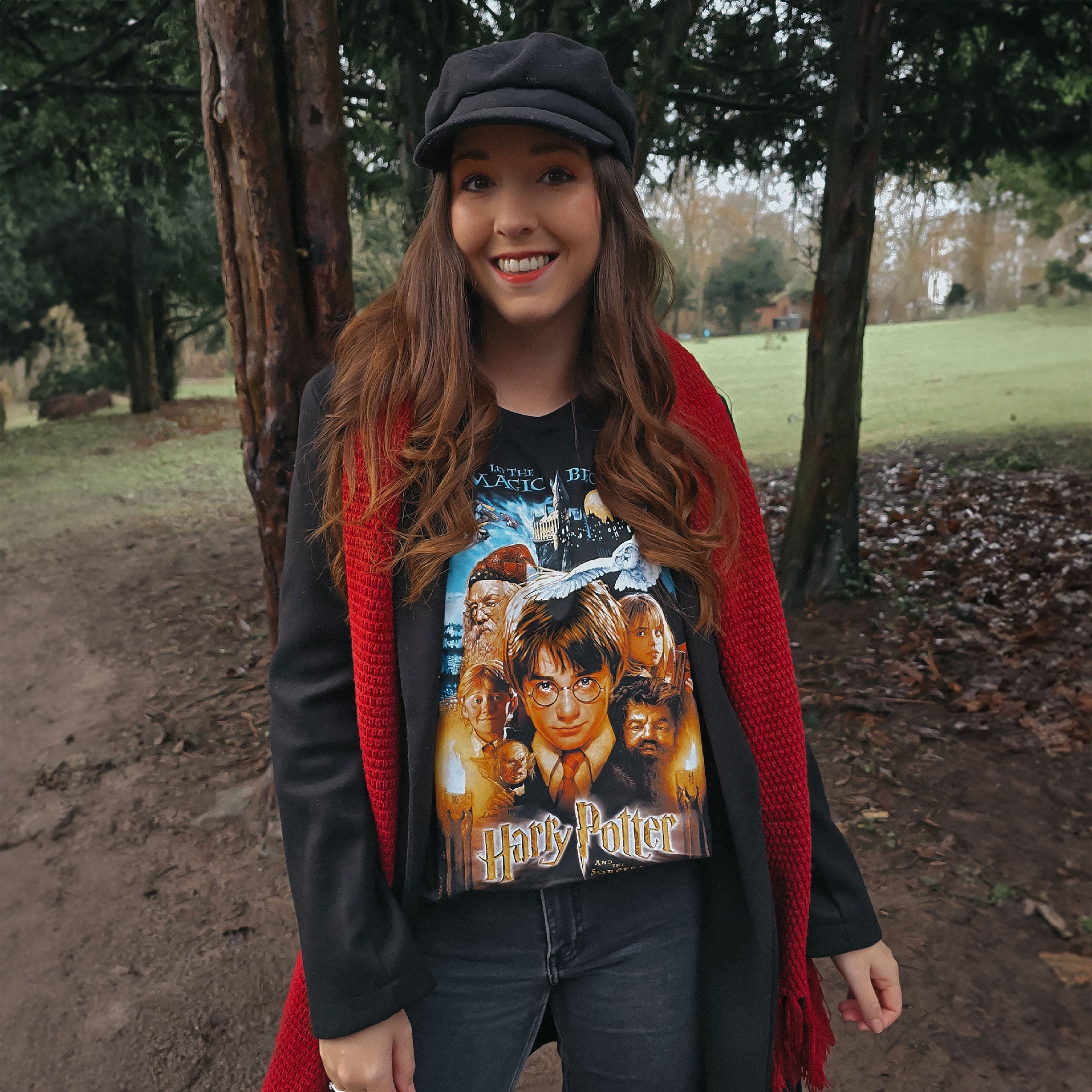 Product image Harry Potter - Philosopher's Stone Poster T-Shirt Black