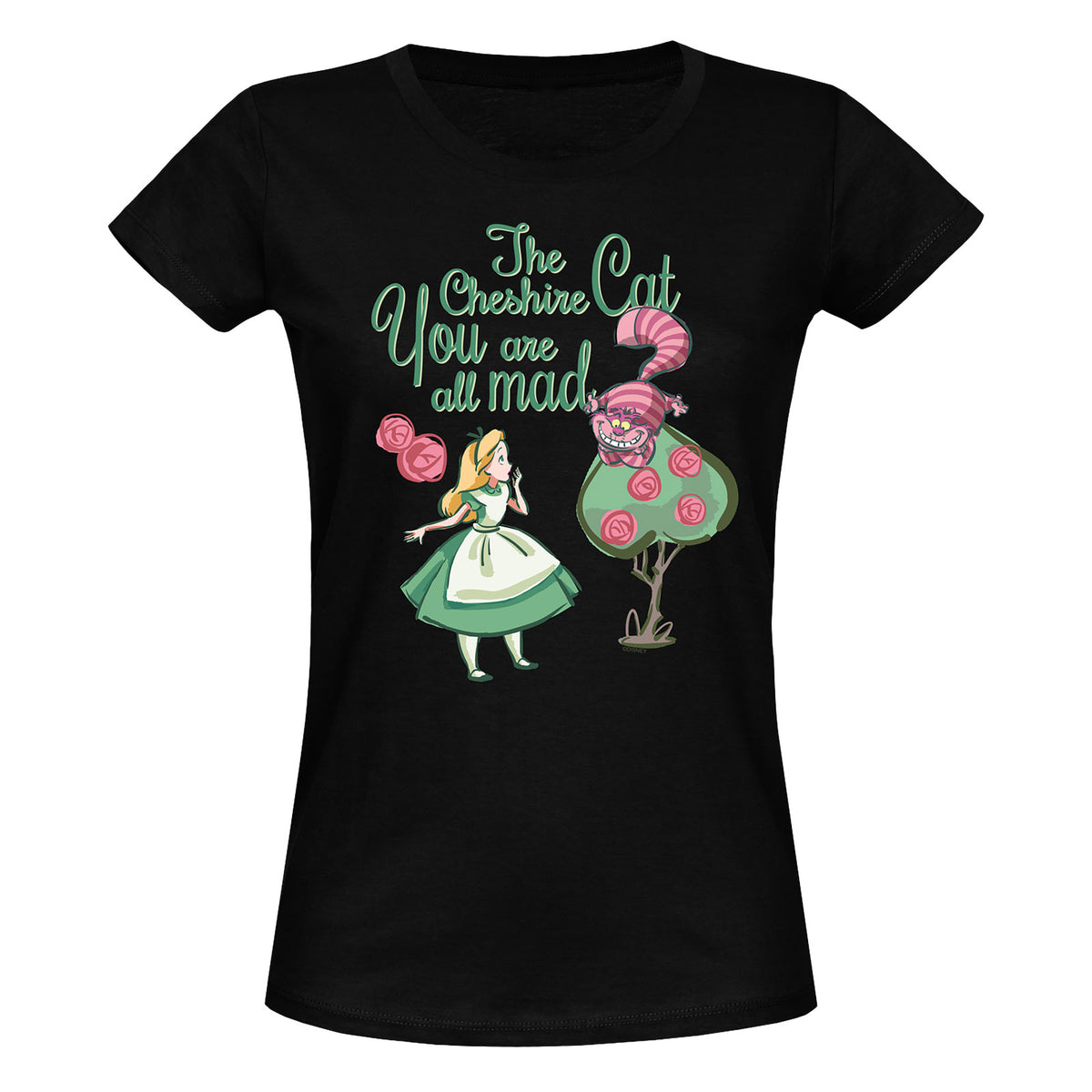 Product image Alice in Wonderland - All Mad Women's T-Shirt Black