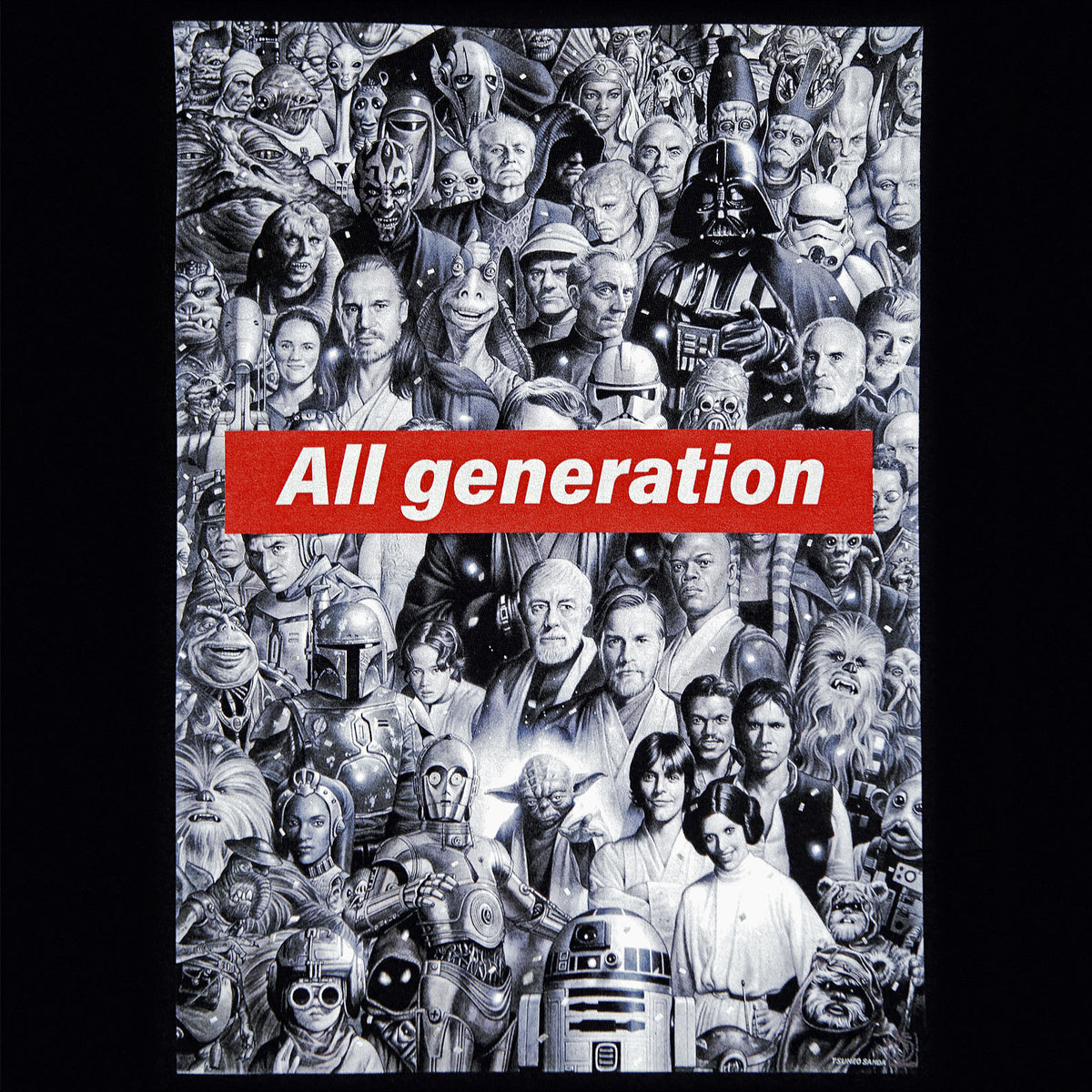 Product image Star Wars - All Generation T-Shirt black