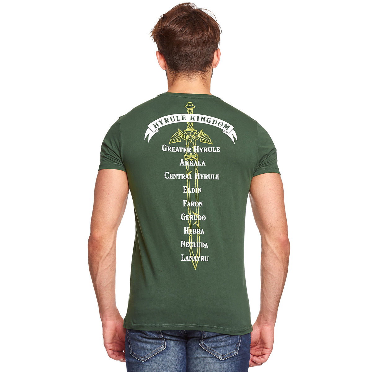 Product image Zelda - Hyrule Kingdom Tour T-Shirt green