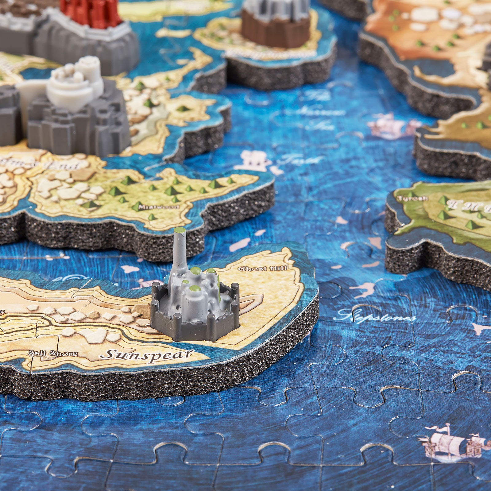 Game of Thrones - Westeros and Essos 4D Puzzle – Elbenwald