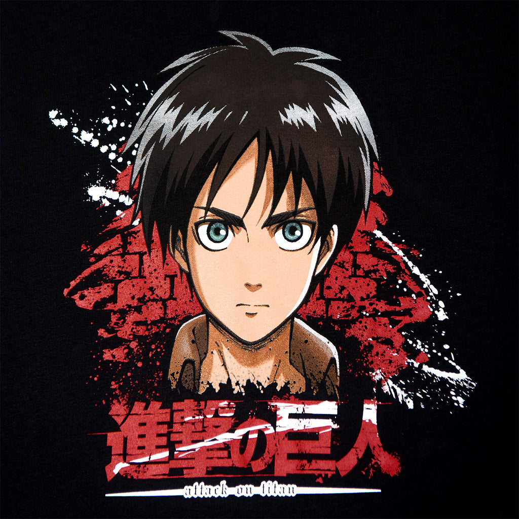 Product image Attack on Titan - Eren Jaeger T-Shirt black