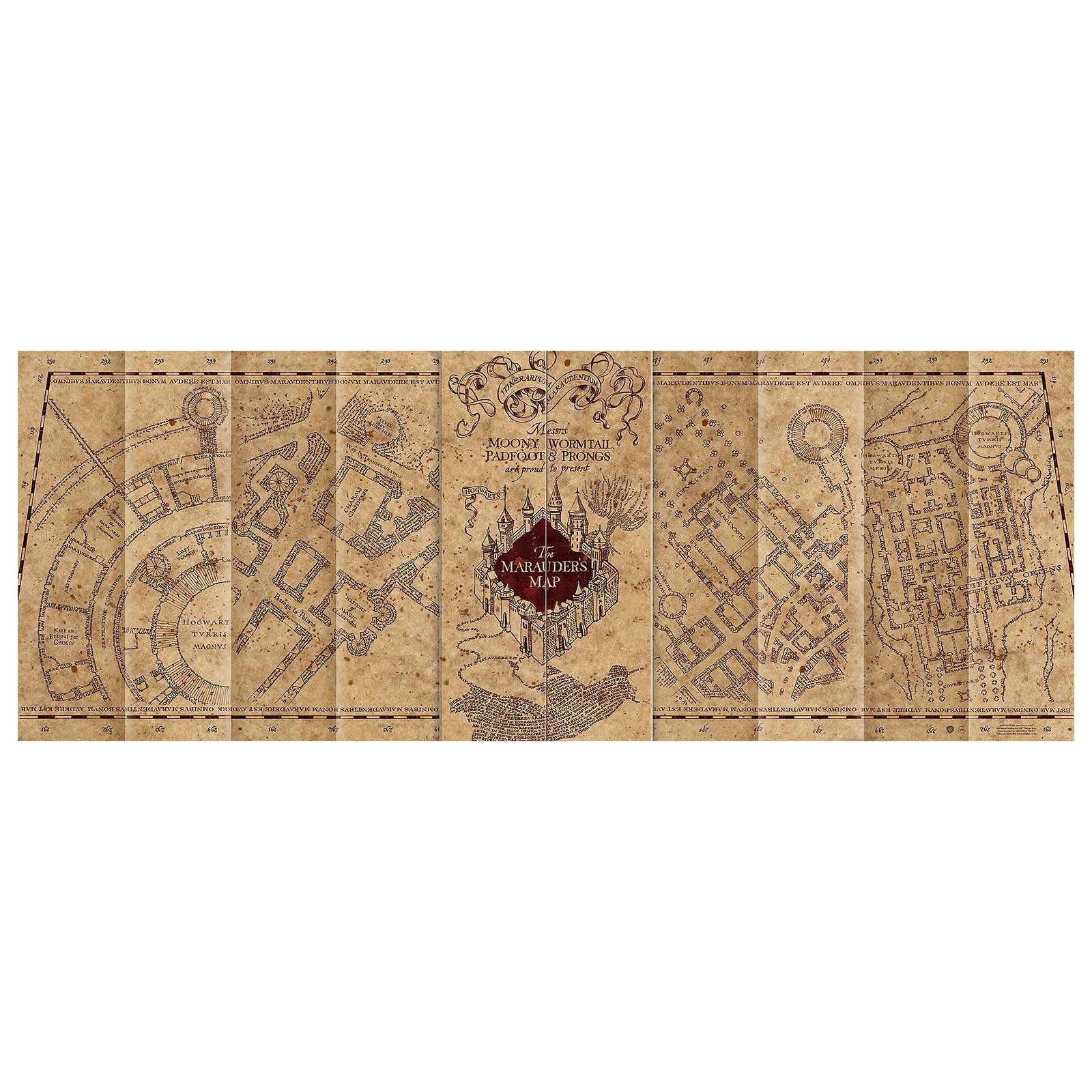 Harry Potter - Marauder's Map Premium Puzzle – Elbenwald