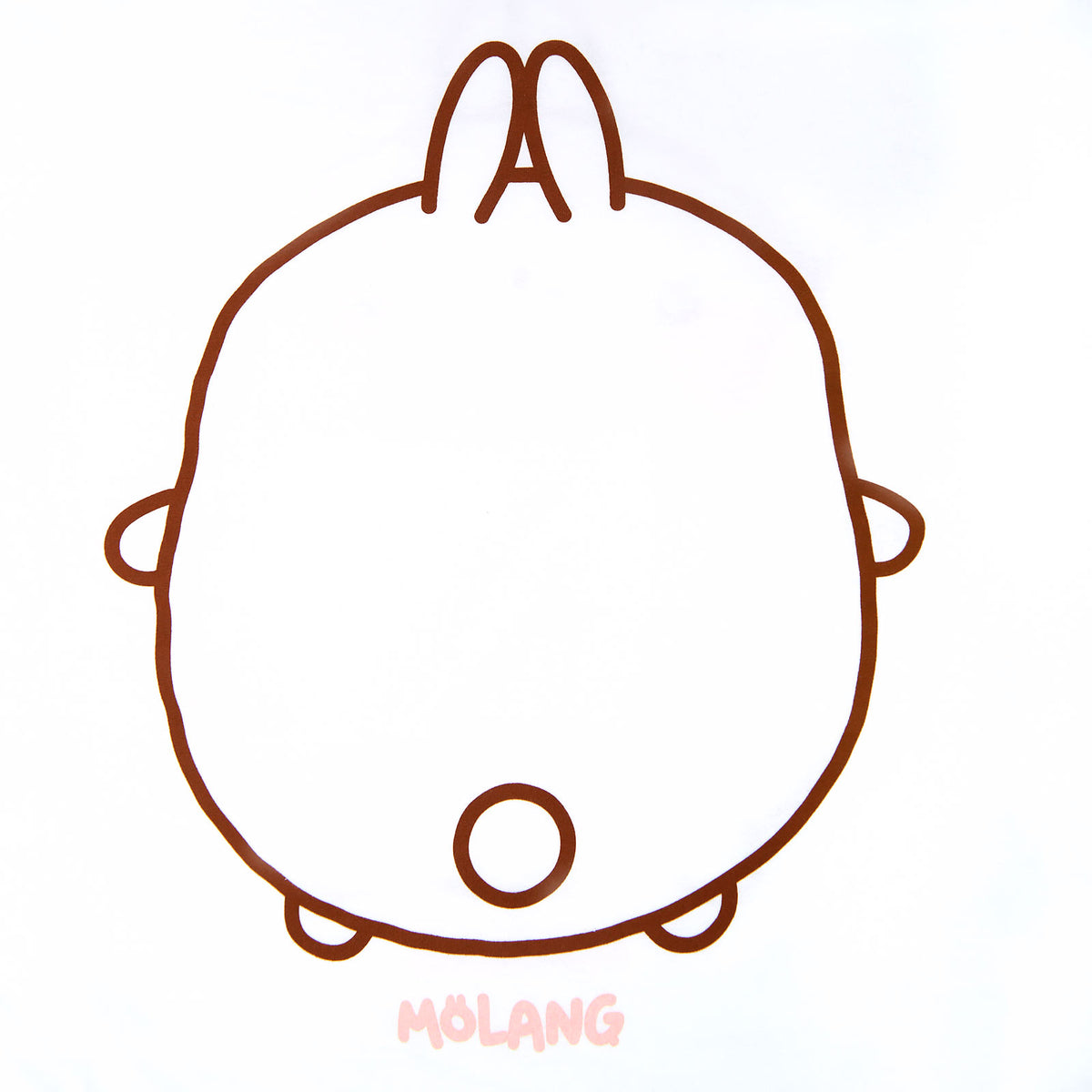Product image Molang - Smile Women's T-Shirt White