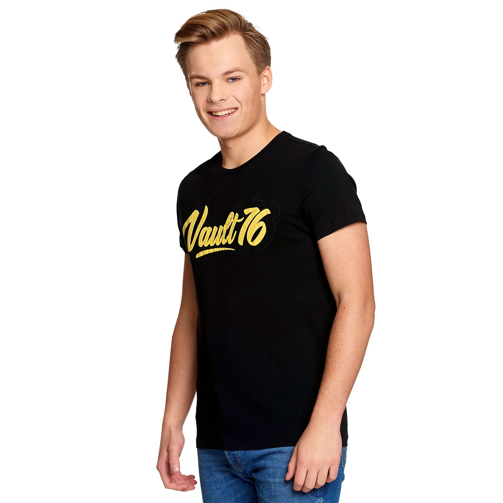 Product image Fallout - Oil Vault 76 T-Shirt Black