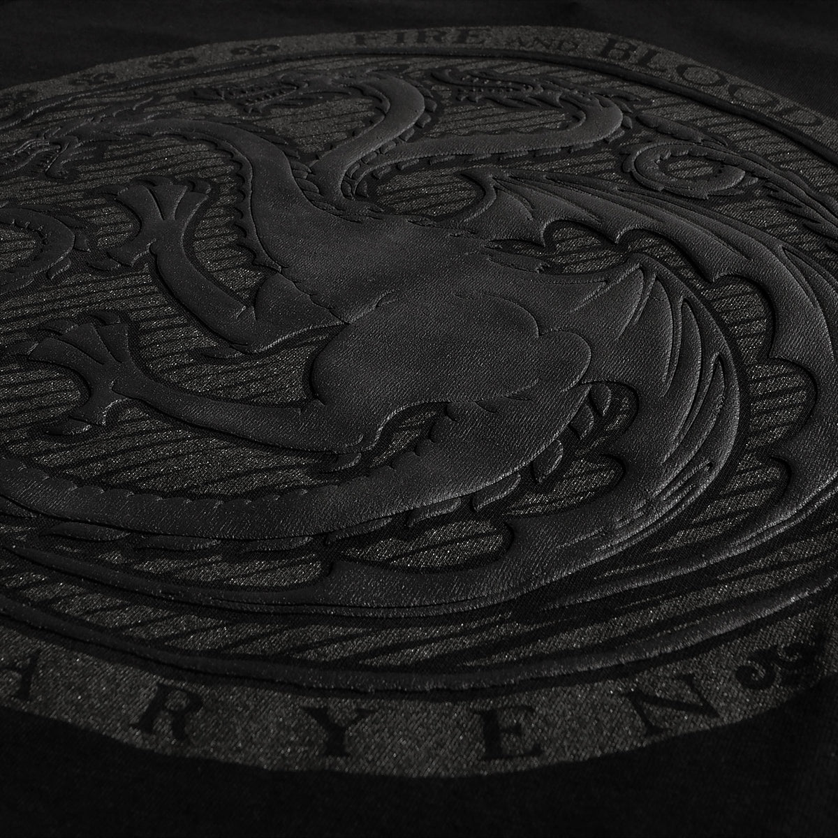 Product image Game of Thrones - Dark Targaryen 3D Logo T-Shirt Black