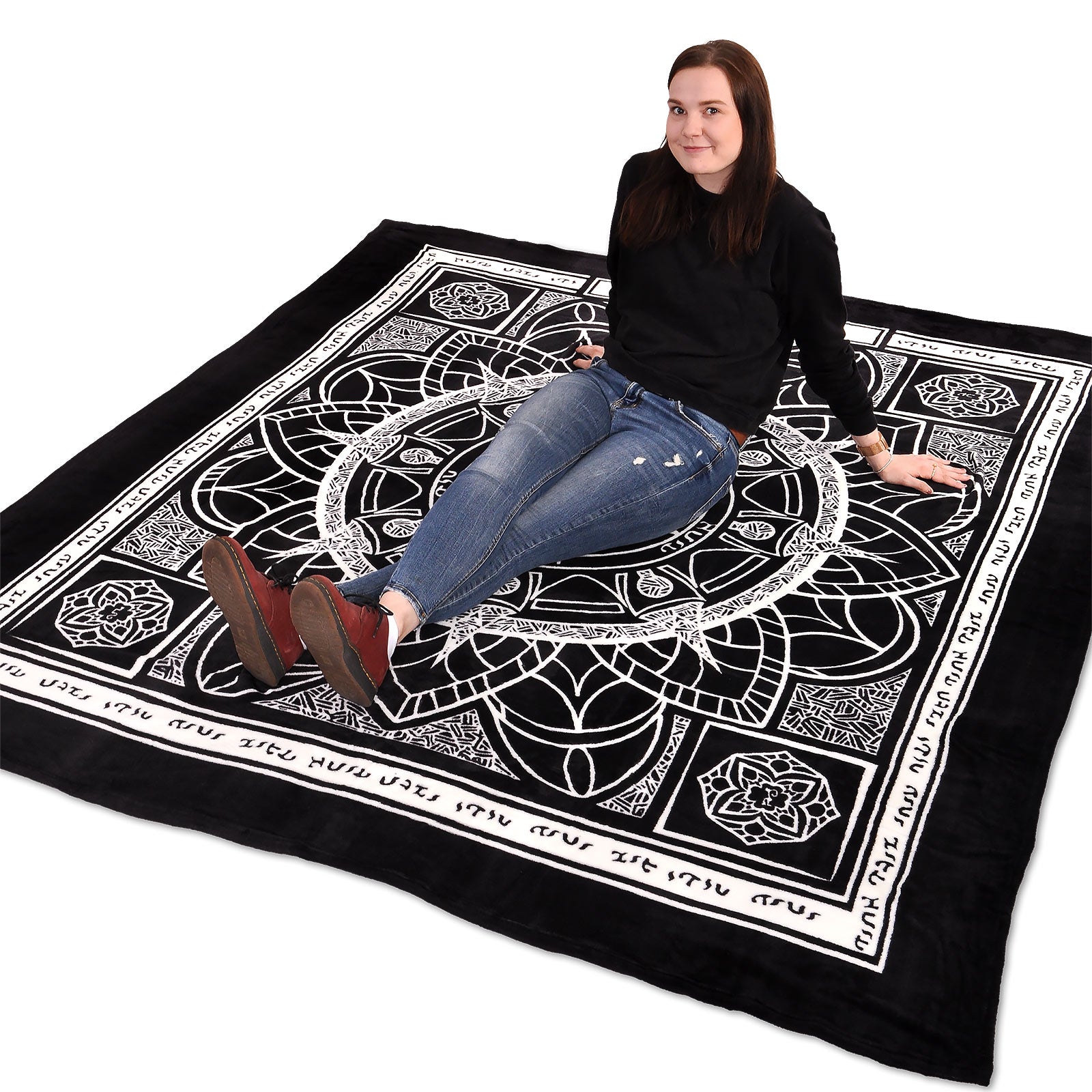 Supernatural - Devil's Trap Fleece Blanket – Elbenwald