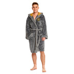 Product image Harry Potter - Hufflepuff Crest Bathrobe gray