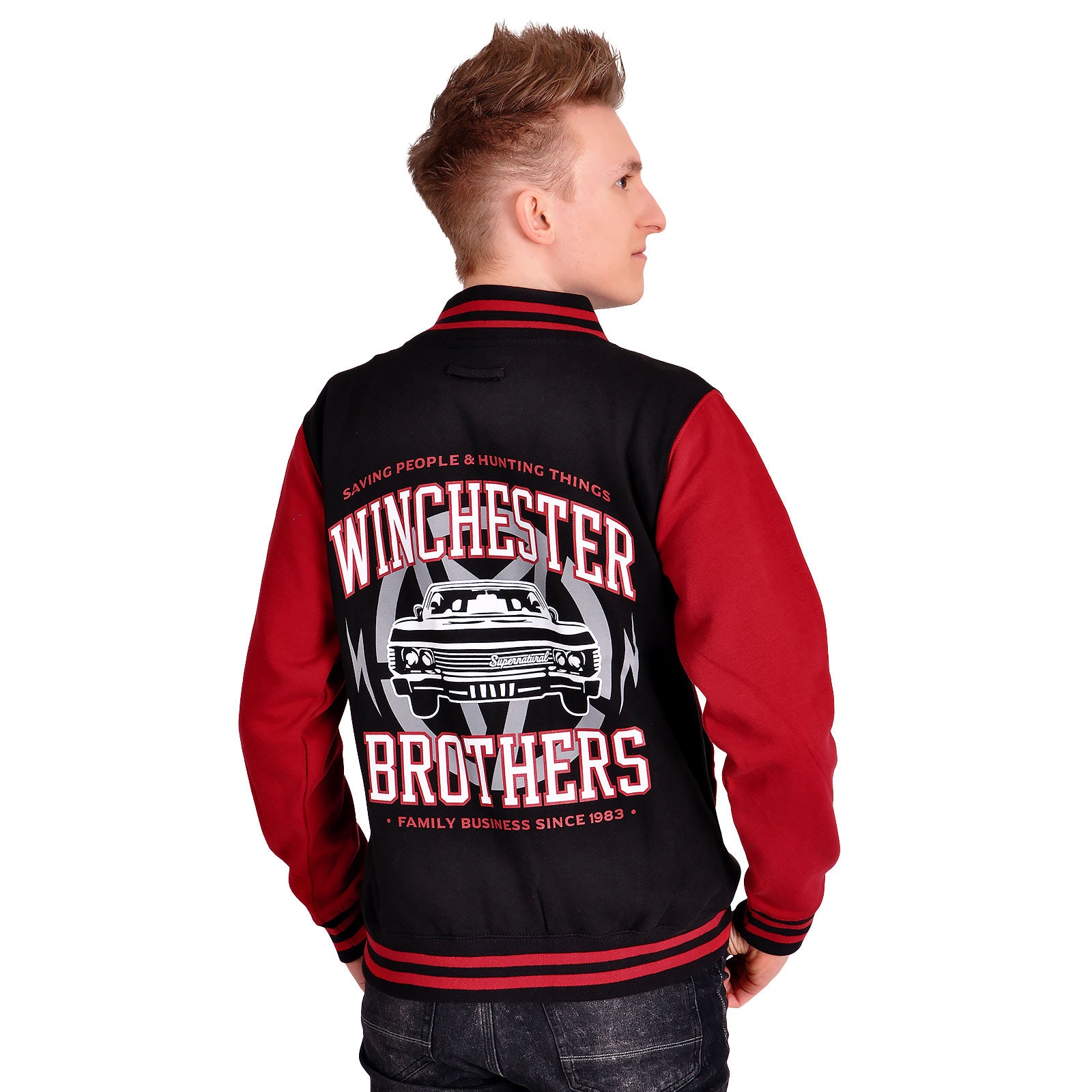 Supernatural - Winchester Brothers College Jacket – Elbenwald