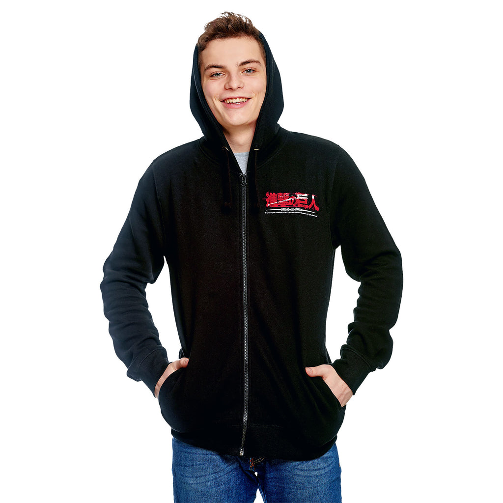 Product image Attack on Titan - Eren Jaeger Hoodie black