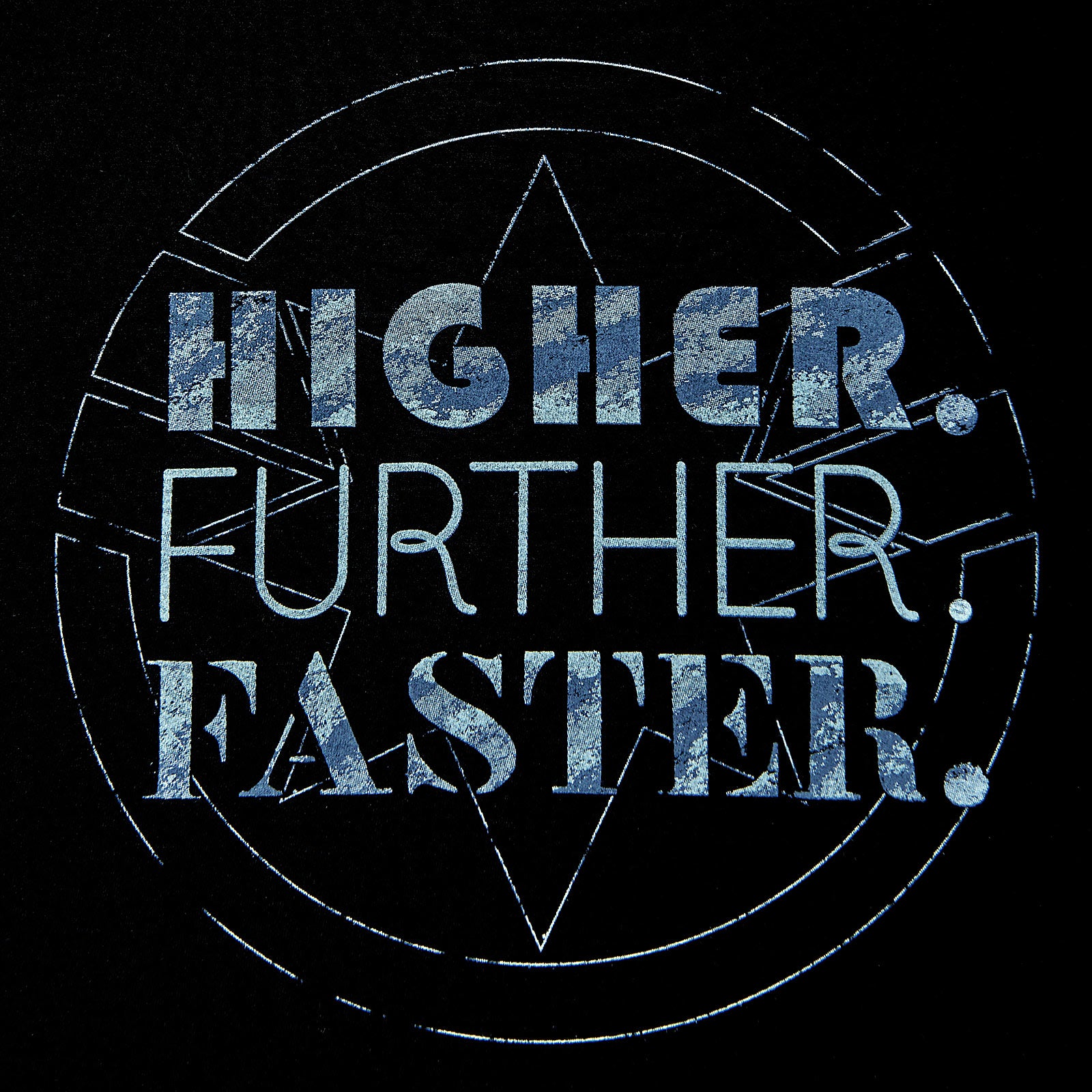 Product image Captain Marvel - Higher Further Faster T-Shirt black