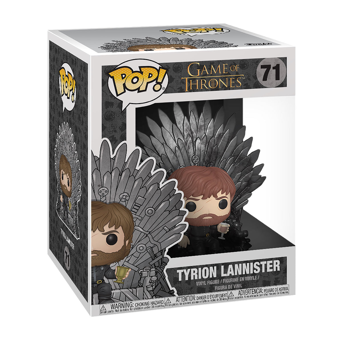 Product image Game of Thrones - Tyrion Lannister with Iron Throne Funko Pop Figurine