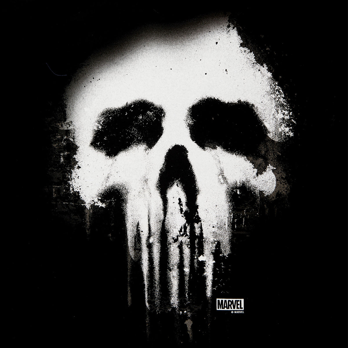 Product image Punisher - Faded Skull Logo T-Shirt Black