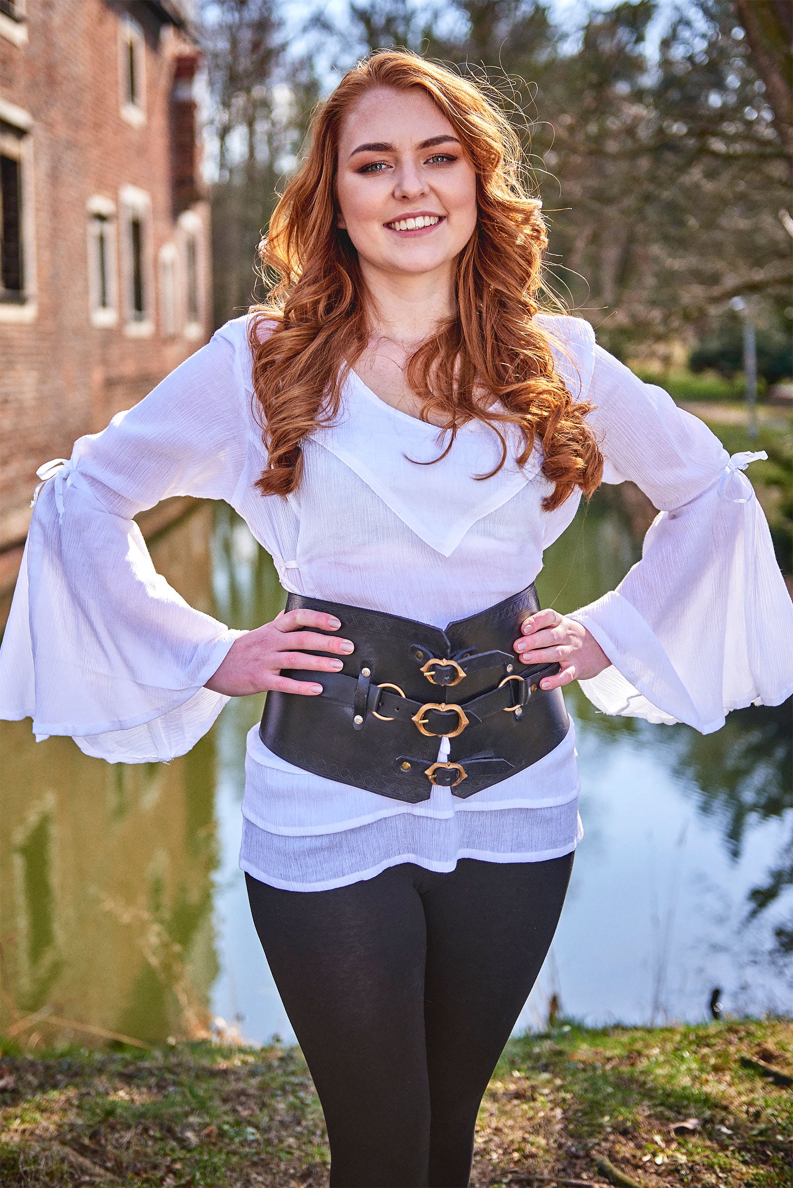 Product image Medieval Corset Belt Audrey Deluxe Black