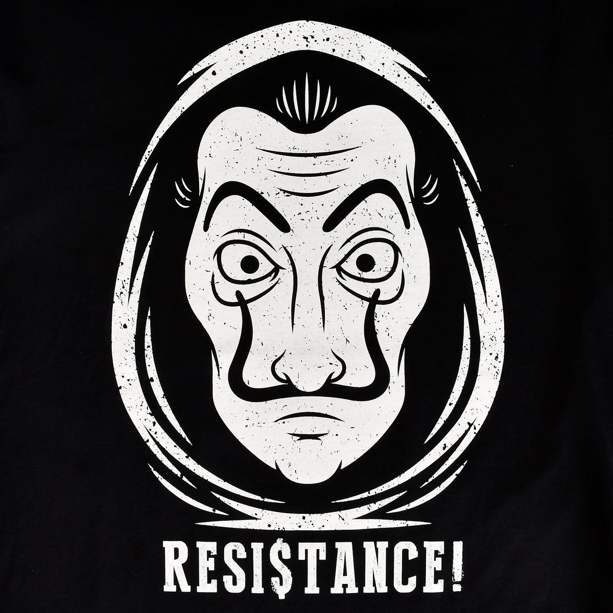 Product image Resistance T-Shirt for Money Heist fans black