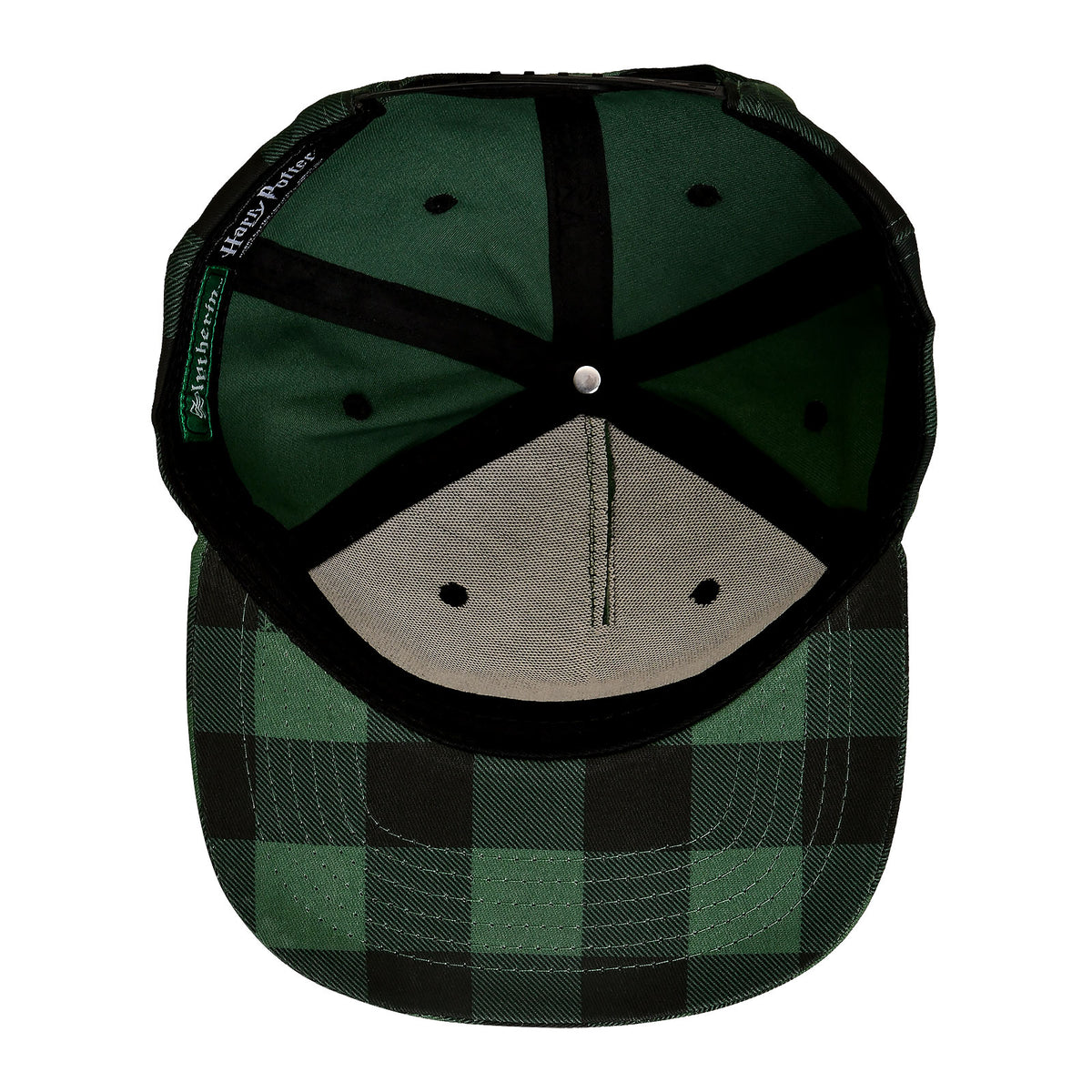 Product image Harry Potter - Slytherin Crest Check Snapback Cap