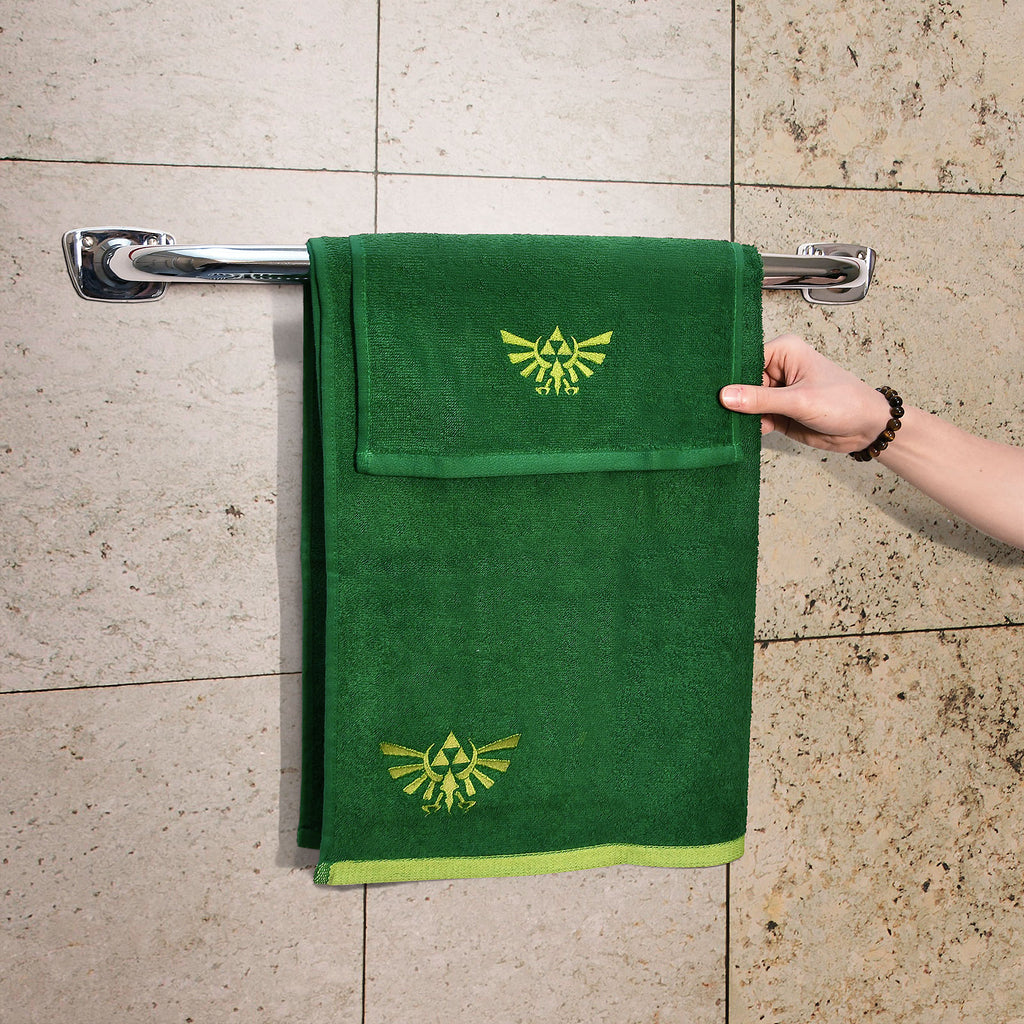 Product image Zelda - Hyrule Logo Towels with Washcloth 3-piece Set