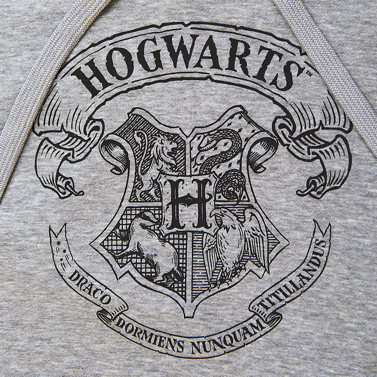 Product image Harry Potter - Hogwarts Crest Hoodie grey
