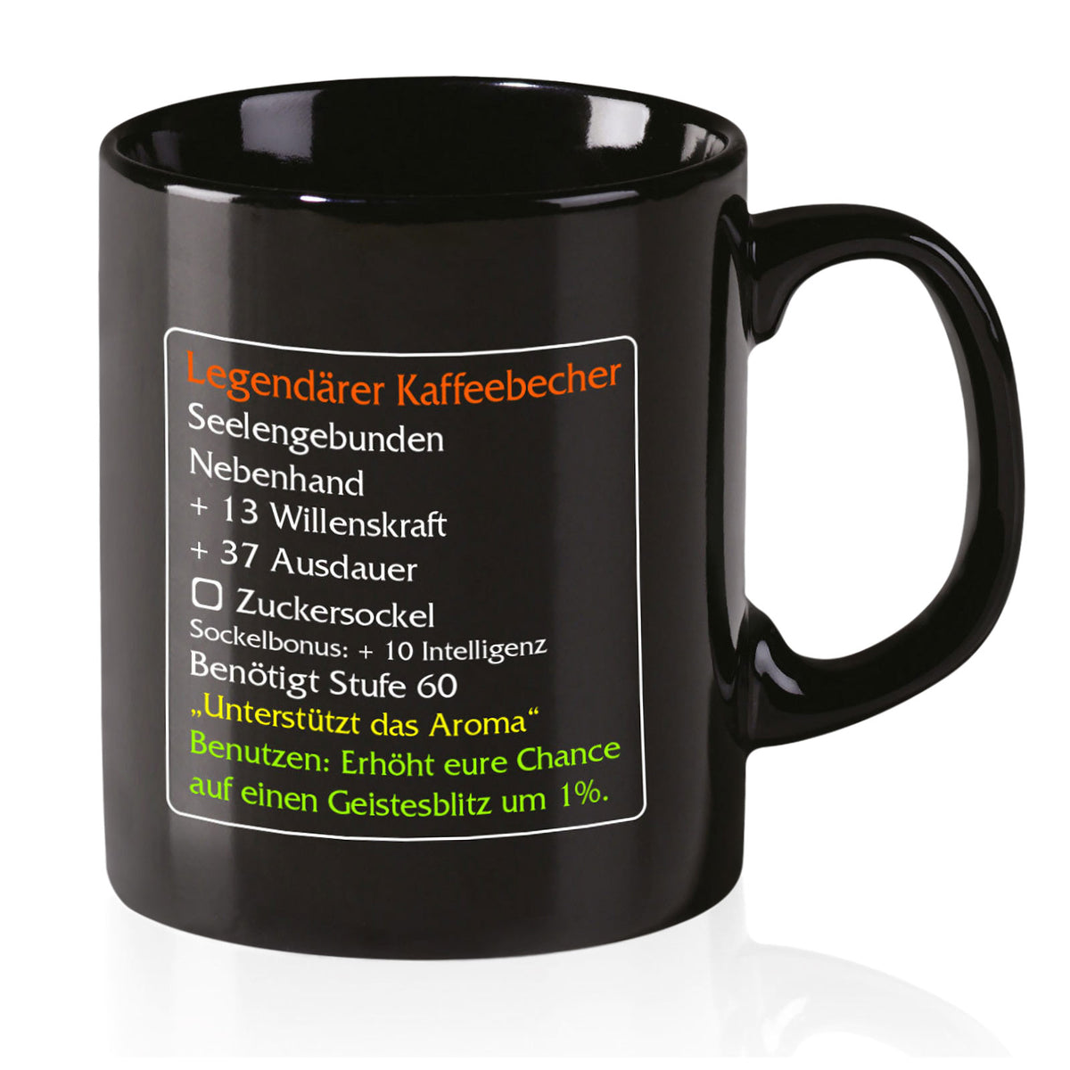 Product image Legendary Level 60 Coffee Mug - MMO Item Classic Fan Mug