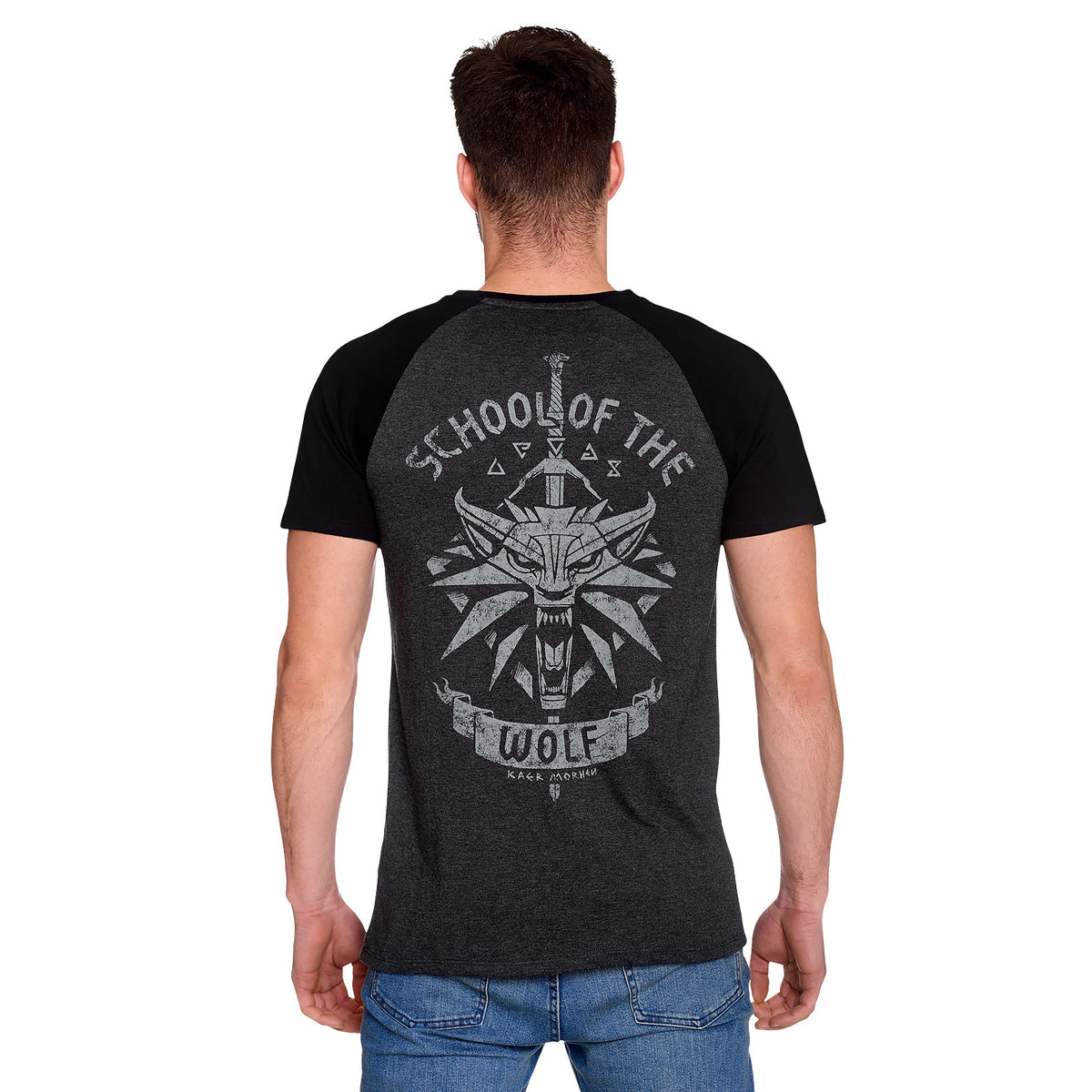 Product image Witcher - School of the Wolf T-Shirt grey