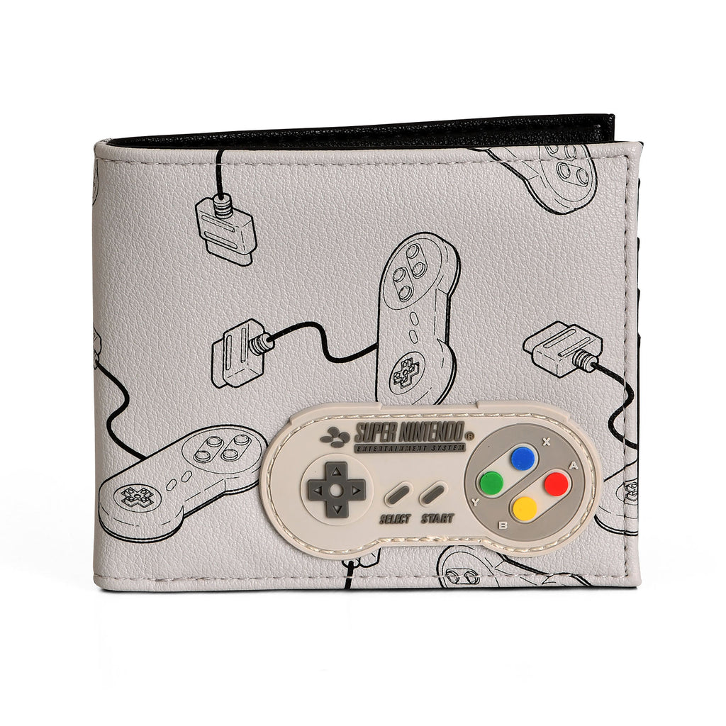 Product image Nintendo - SNES Controller Wallet grey