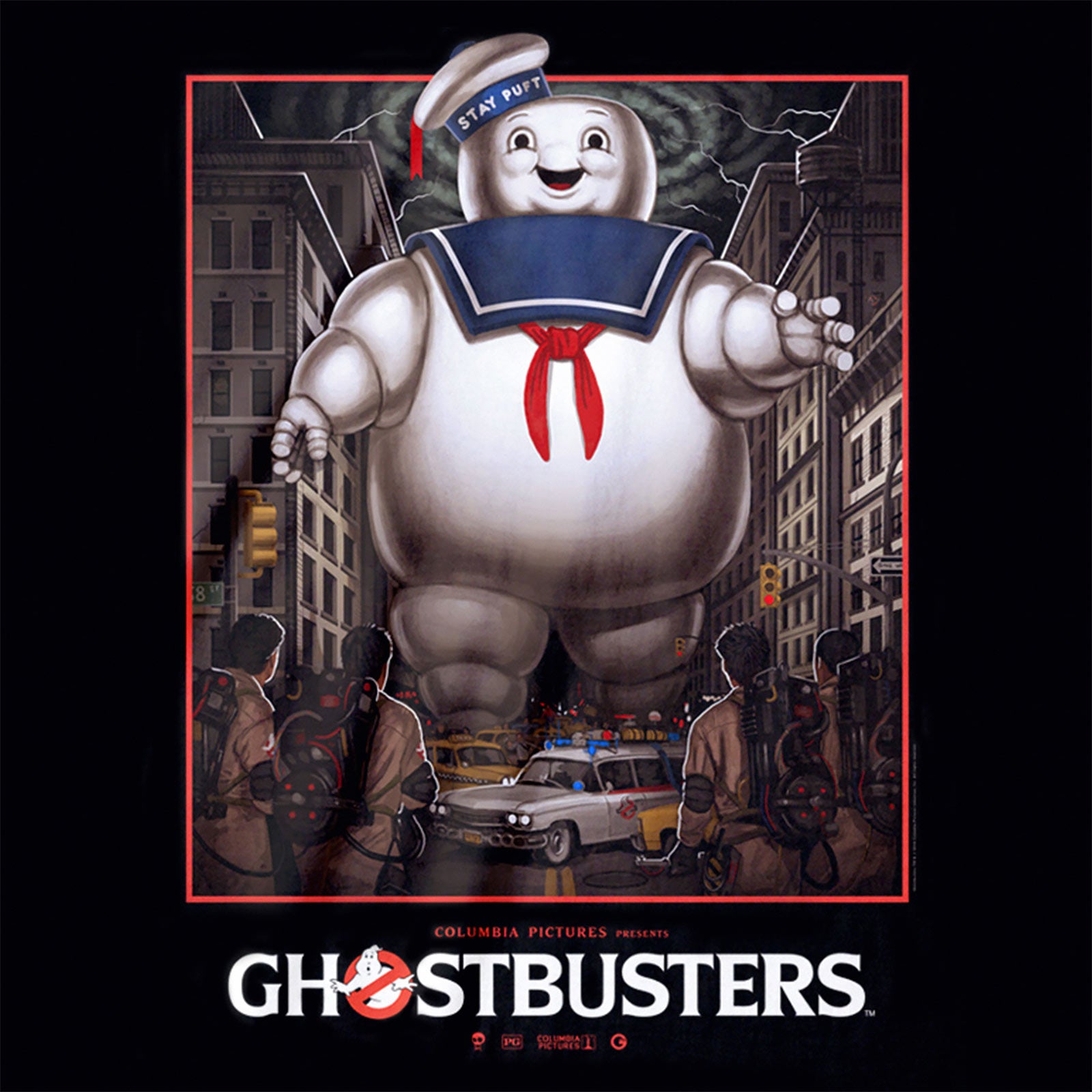 Product image Ghostbusters - Marshmallow Man T-Shirt black