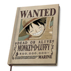 Product image One Piece - Wanted Luffy A5 Notebook