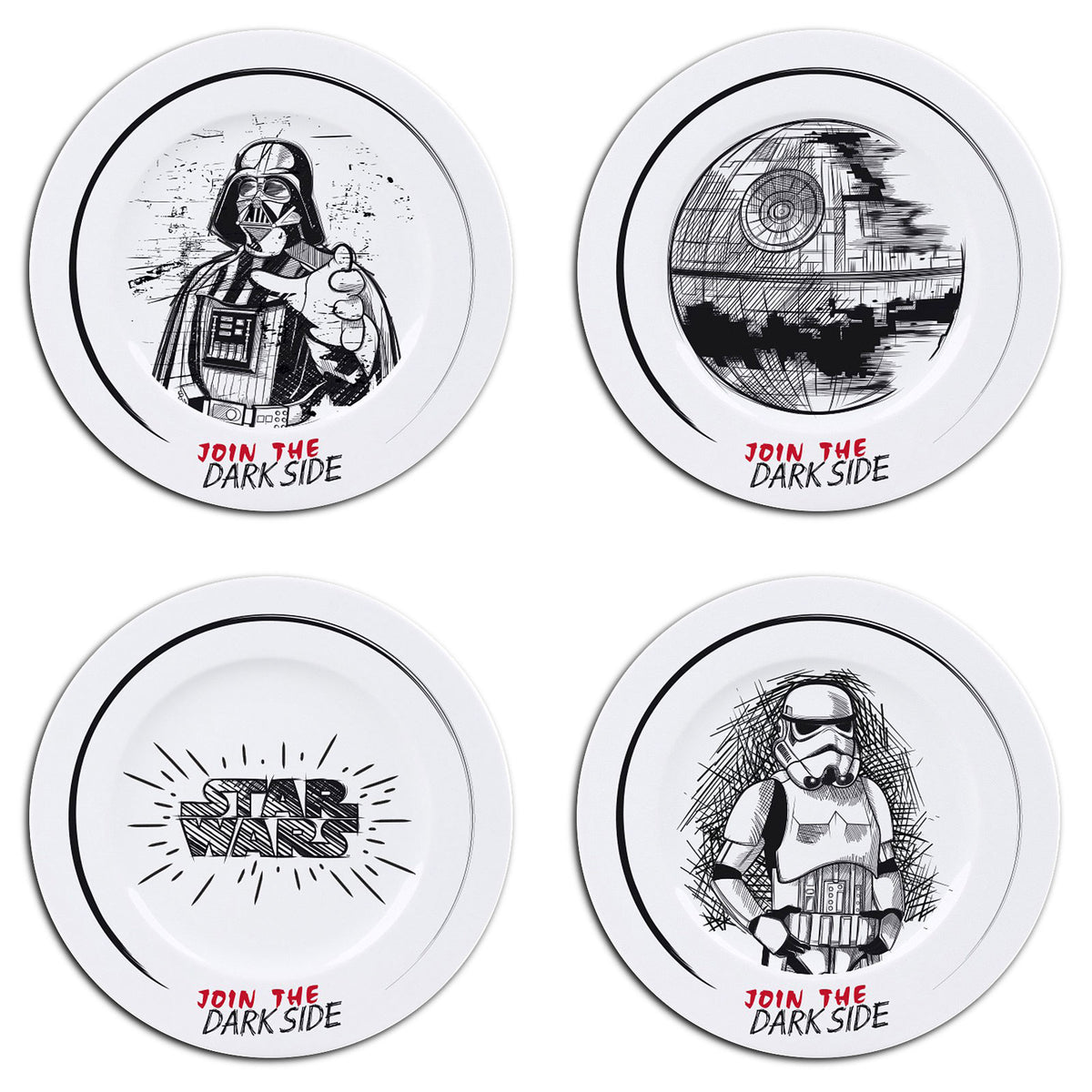 Product image Star Wars - Join the Dark Side Plate Set