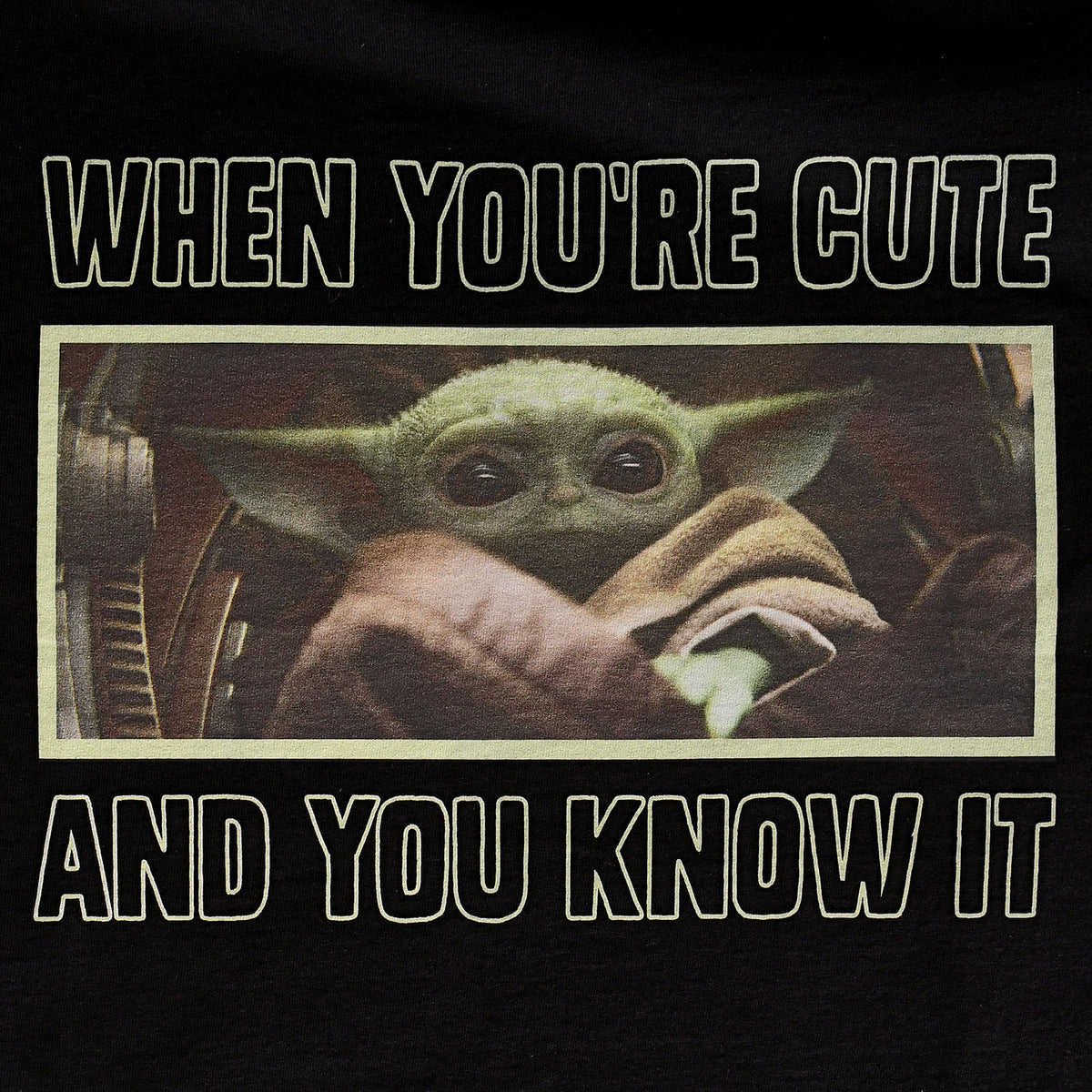 Product image The Child Cute and You Know It T-Shirt - Star Wars The Mandalorian