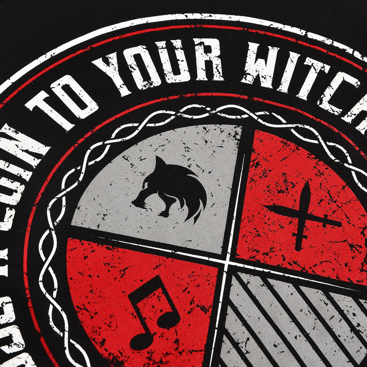 Product image Toss a Coin Hoodie for Witcher Fans Black