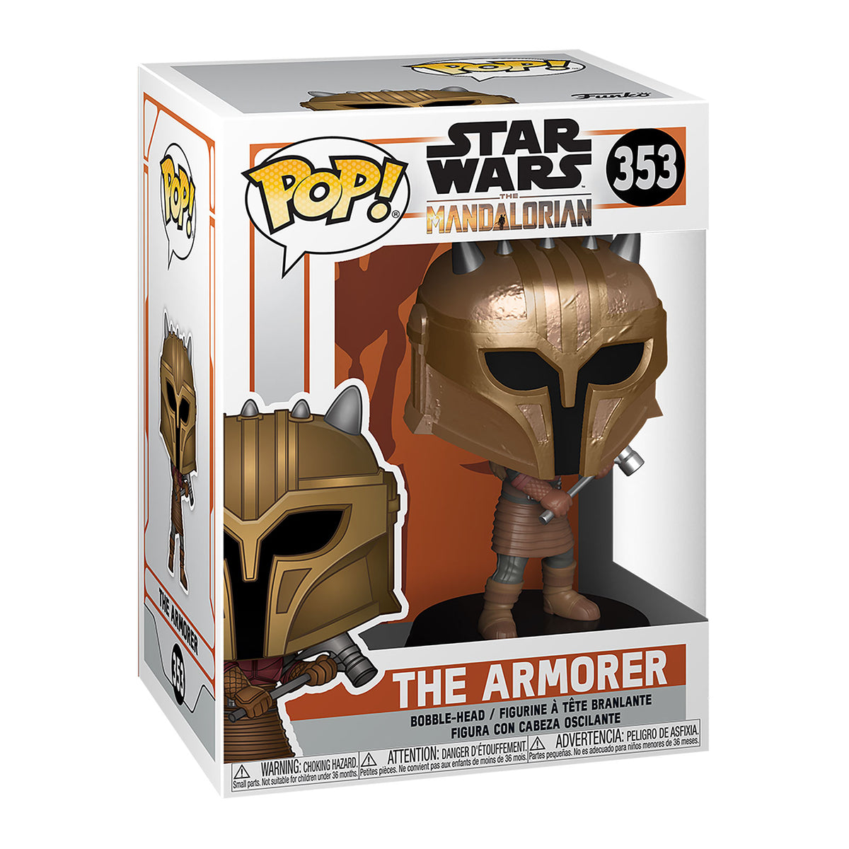 Product image The Armorer Funko Pop bobblehead figure - Star Wars The Mandalorian