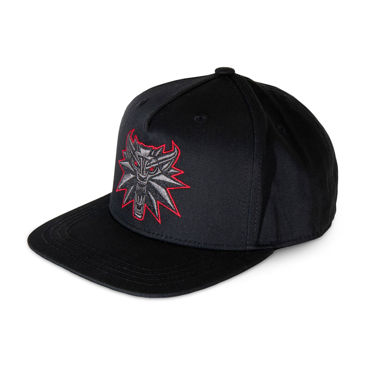 Product image Witcher - Black Wolf Medallion Snapback Cap