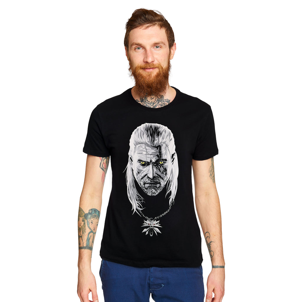 Product image Witcher - Poisoned Geralt Glow in the Dark T-Shirt Black