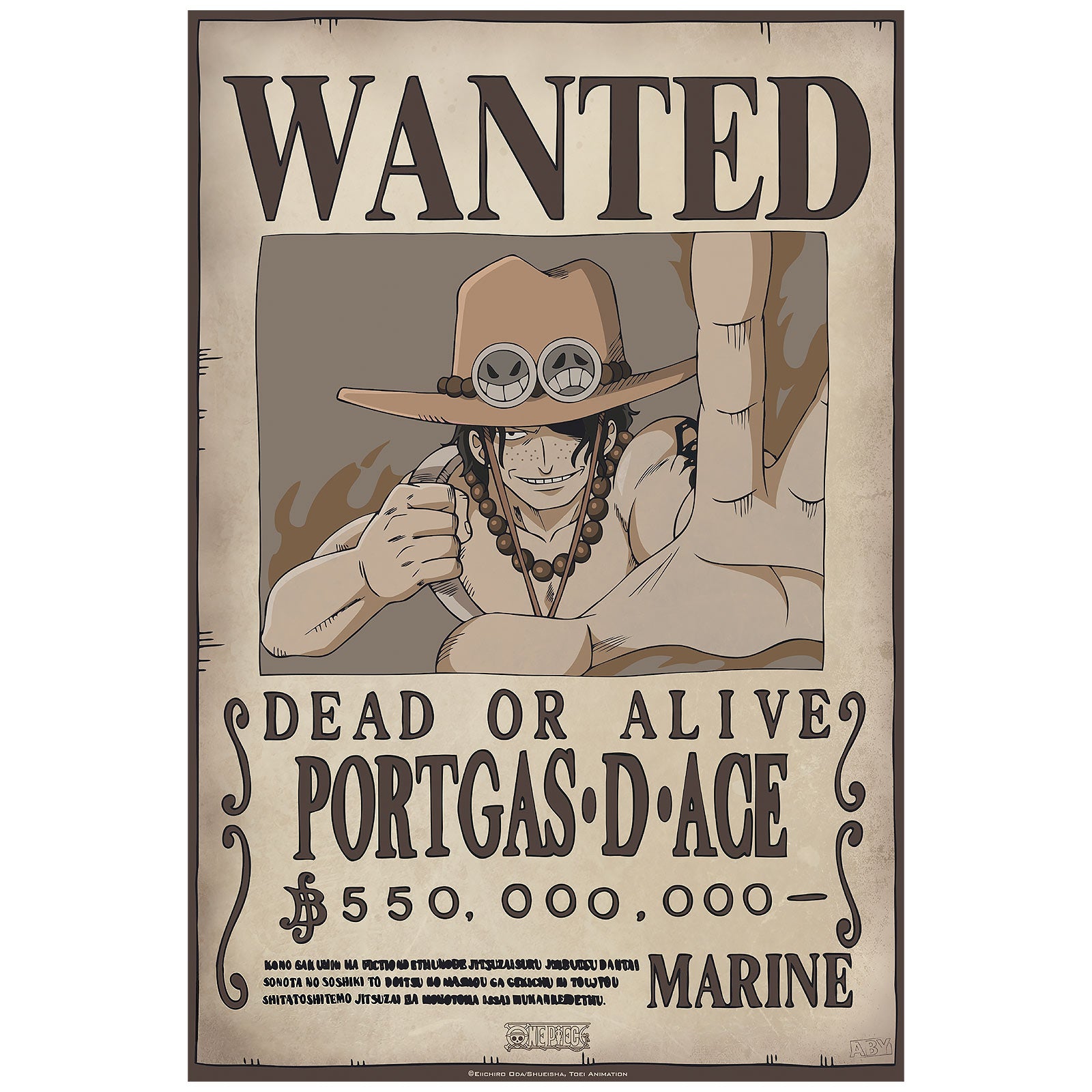 Product image One Piece - Wanted Luffy & Ace Poster 2-piece Set