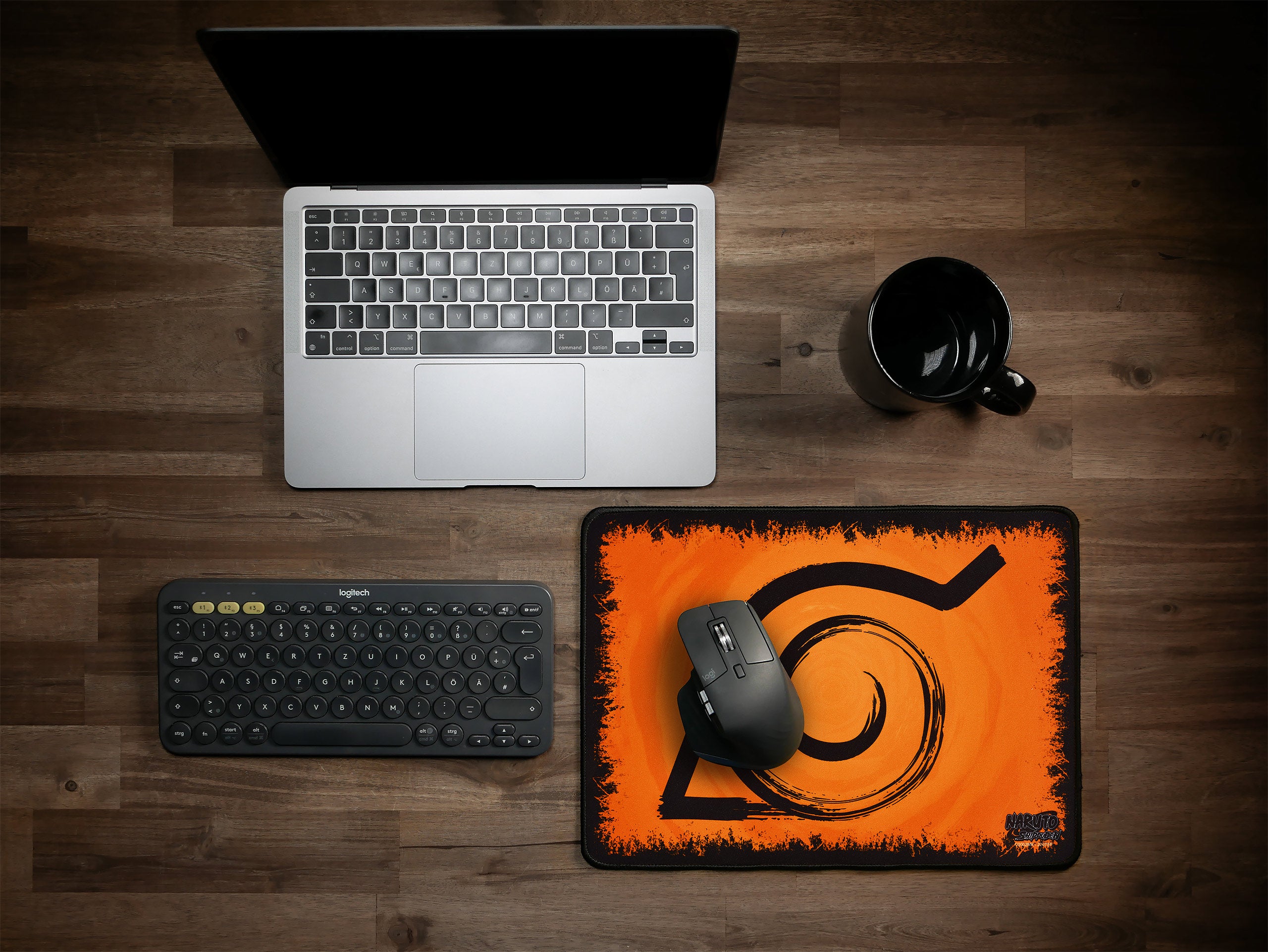 Naruto Shippuden - Konoha Symbol Gaming Mousepad – Elbenwald
