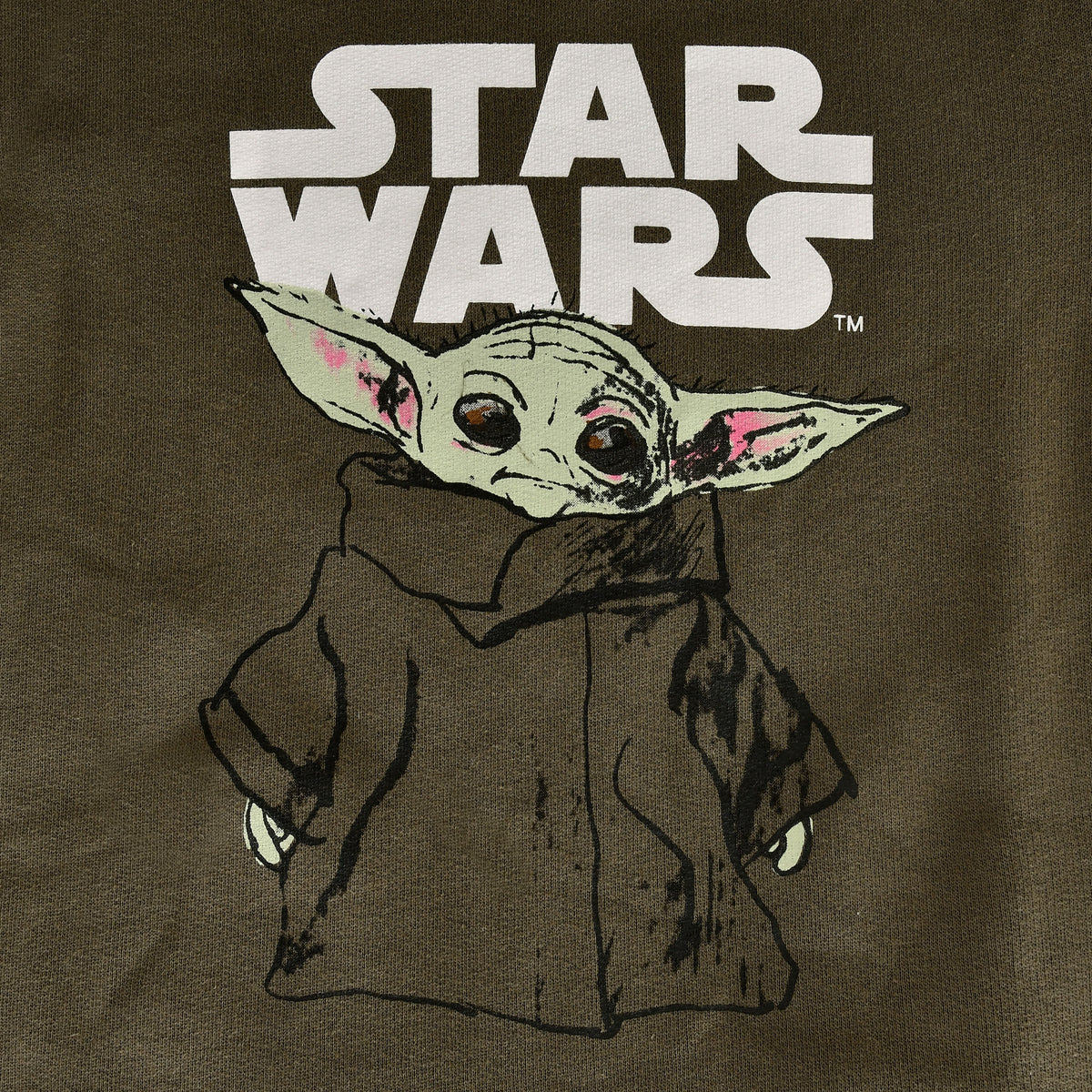 Product image Grogu Kids Hoodie Green - Star Wars The Mandalorian