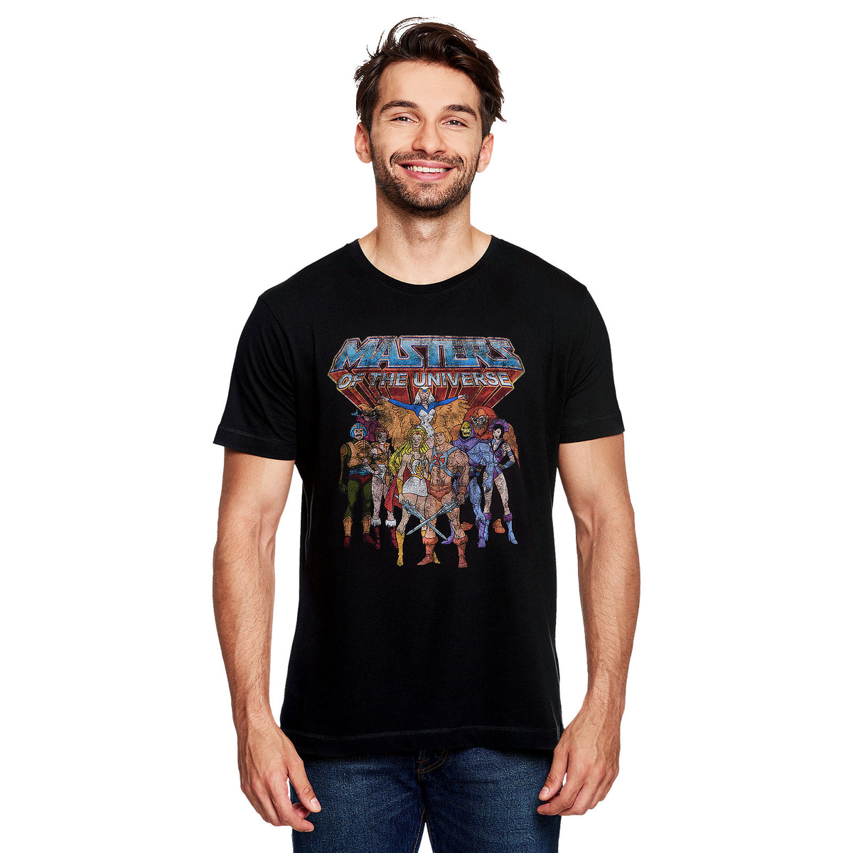 Product image Masters of the Universe - Characters Distressed T-Shirt black
