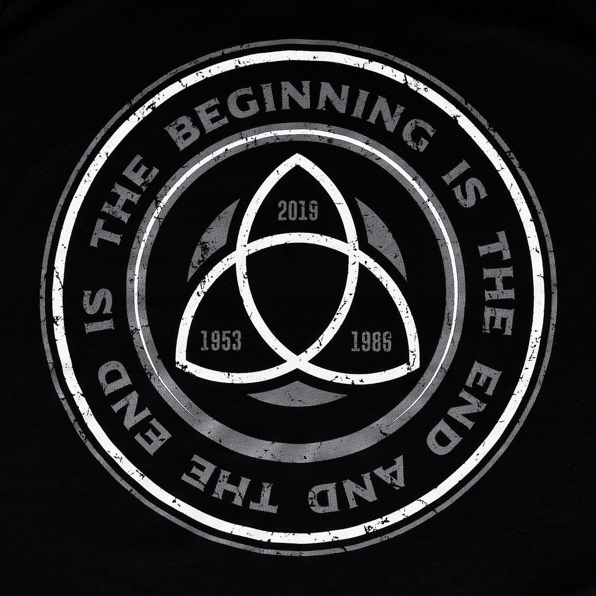 Product image Beginning & End T-Shirt for Dark Fans black